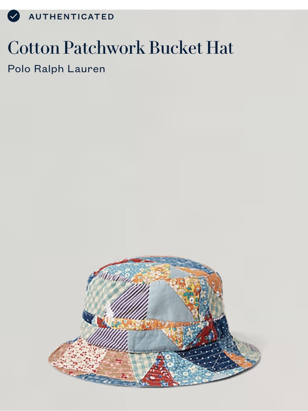 Polo by Ralph Lauren Patchwork Bucket Hat - Picture 10 of 10